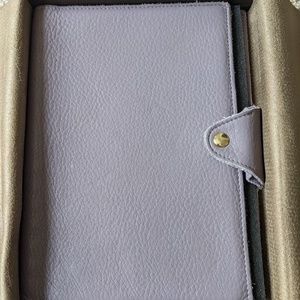 Leatherology Snap Bound Journal Lavendar